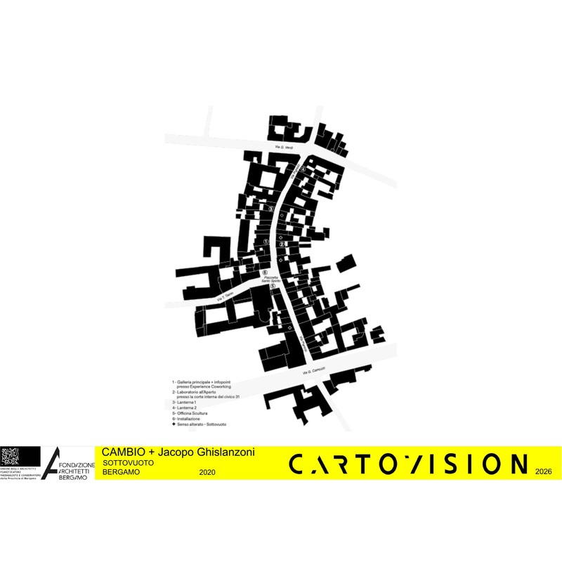 Copertina del progetto di CAMBIO + Jacopo Ghislanzoni